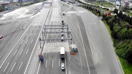 İstanbullular sokağa çıkma kısıtlamasına büyük oranda uyuyor