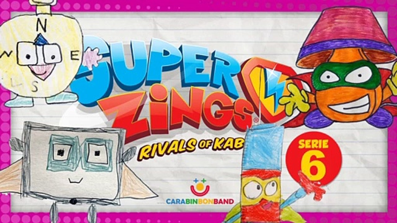 SUPERZINGS SERIE 6 inventada por los niños PARTE 2 - imaginando Superzings - By CARA BIN BON BAND