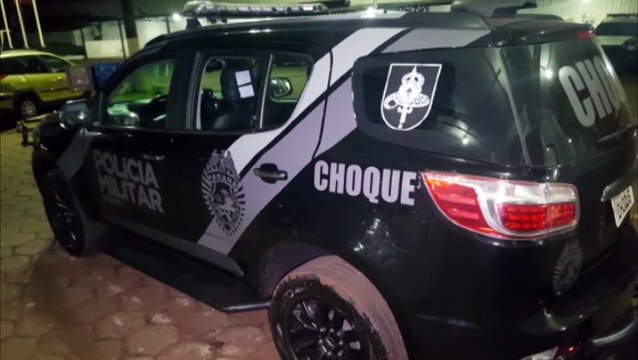 Carro furtado em Marechal é recuperado pelo Choque; dois adolescentes foram apreendidos e um homem preso