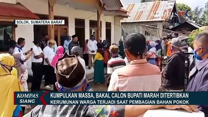 Viral! Kumpulkan Massa, Calon Bupati Solok Marah Karena Ditertibkan