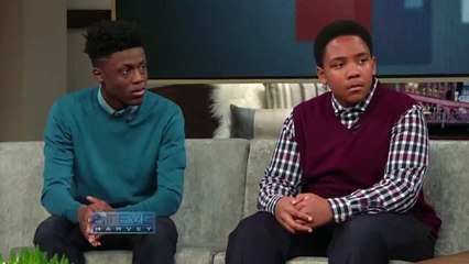 Harvey's Heroes | Steve Harvey's Message of Greatness for Sheldon & Jamal