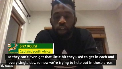 South Africa captain Siya Kolisi goes back to his roots