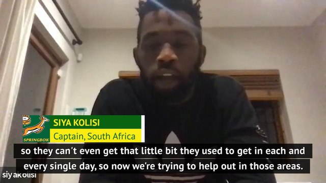 South Africa captain Siya Kolisi goes back to his roots
