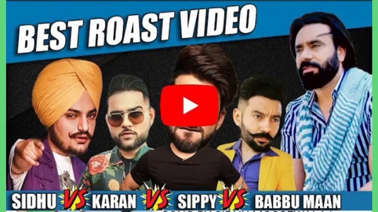 SIDHU MOOSE WALA VS BABBU  MAAN|KARAN AUJLA|SIPPY GILL|FIGHT|Punjabi Raost video|Aman aujla