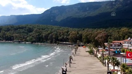 Turizm merkezlerinin dünyaca ünlü sahillerinde sessizlik hakim