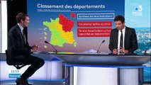 Carte du déconfinement : que changent les couleurs pour les départements ?