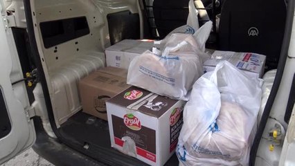 250 aileye gıda yardımı