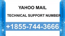 Yahoo Mail Technical Support Number 1855-744-3666