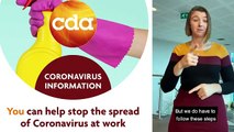 Cambridgeshire Deaf Association coronavirus awareness video
