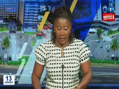 RTG / Fête du travail - Lambarene - Les centrales syndicats ont planté des fleurs afin d’embellir la cité