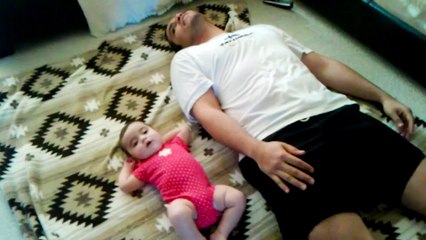 What Happens when Baby Play With Daddy