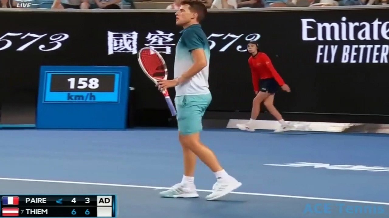 Dominic Thiem vs Benoit Paire