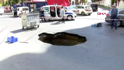 ESENYURT'TA YOLDA ÇÖKME