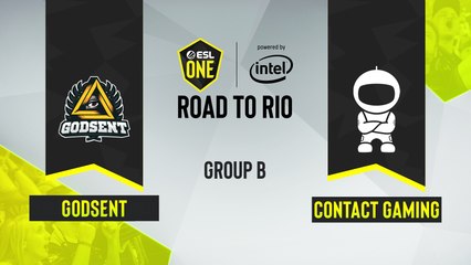 CSGO - c0ntact Gaming vs. GODSENT [Vertigo] Map 2 - ESL One Road to Rio - Group B - EU
