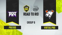 CSGO - Pro100 vs. Virtus.pro [Train] Map 1 - ESL One Road to Rio - Group B - CIS