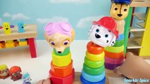 APRENDER COLORES en inglés - Videos educativos para niño - Playdoh Spaghetti y coches de juguete