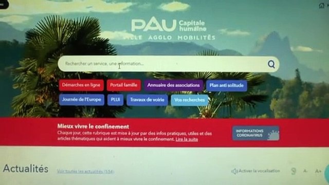 LES LETTRES DE MICHOU64 W-D.D. - 28 AVRIL 2020 - PAU - LE SITE INTERNET D'ENSEMBL' ET DE L'ÉCOLES DES BEAUX ARTS DE PAU