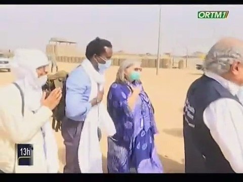 ORTM / Covid 19 - Kidal - Visite du ministre de la Santé et des affaires Sociales pour évaluer le dispositif de riposte