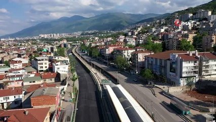 Bursa'da trafik durdu, yollar hayat buldu