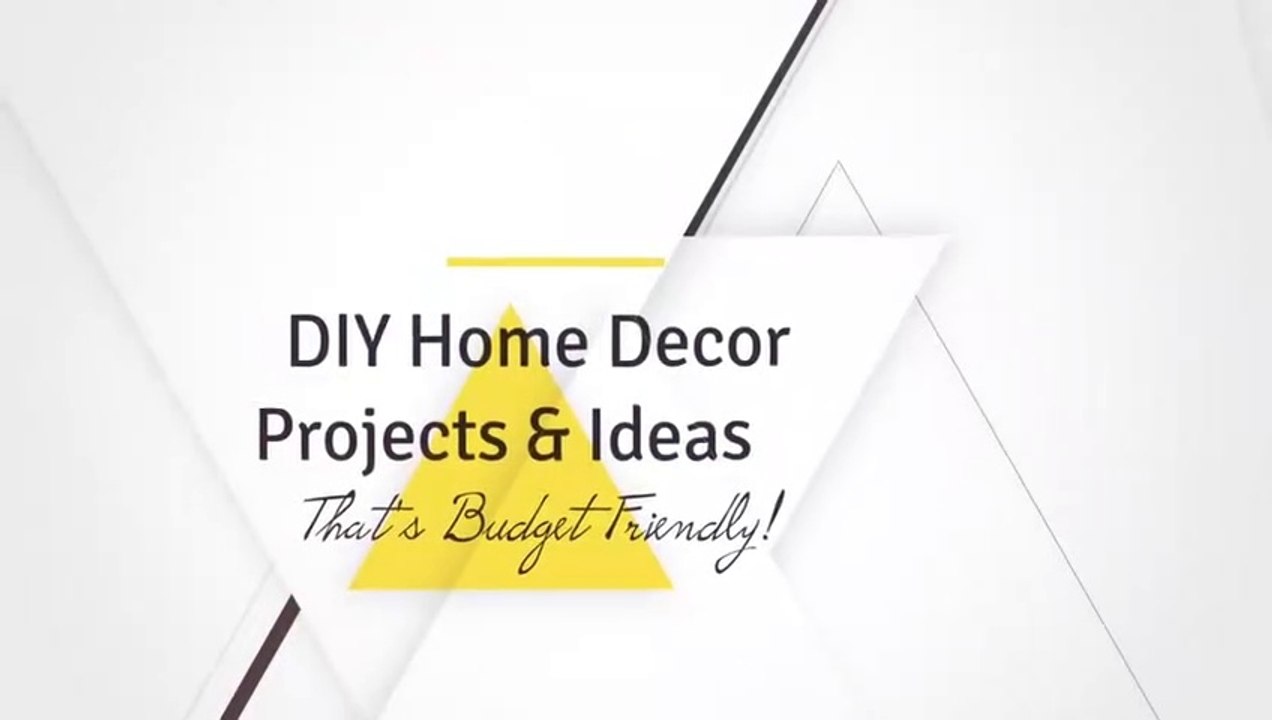 DIY Abstract Wall Decor