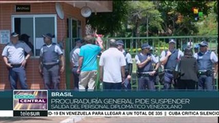 Brasil: Fiscalía pide suspender expulsión de diplomáticos venezolanos