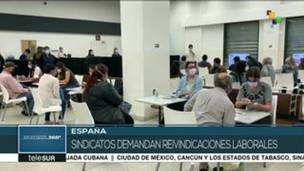 España: sindicatos convocan a protesta en redes por el 1 de mayo