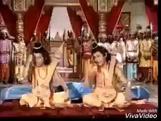 Luv Kush singing The Ramanyana