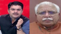 eAgenda Aaj Tak CM Special: Manohar Lal Khattar on labours