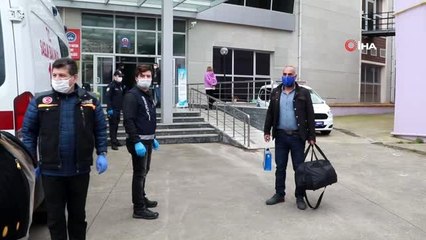 Karantina süreci tamamlanan vatandaşlar memleketine uğurlandı