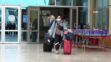 Karantina sürecini tamamlayan vatandaş: "Korktuk ama bize çok güzel baktılar"