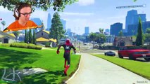 Surviving NATURAL DISASTERS as SPIDER MAN in GTA 5!