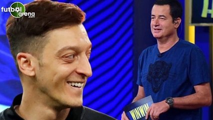 Acun Ilıcalı'dan Mesut Özil açıklaması