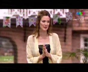 Paula en Bake Off Argentina 1 - 29 de Abril