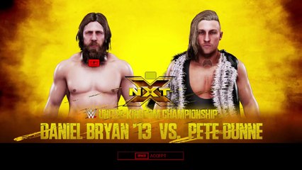Daniel Bryan VS Pete Dunne WWE UK Championship