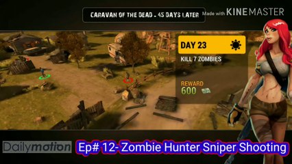 Zombie Hunter Apocalypse Android Gameplay.  Shooting game Walkthrough Part # 12 (IOS , Android).mp4
