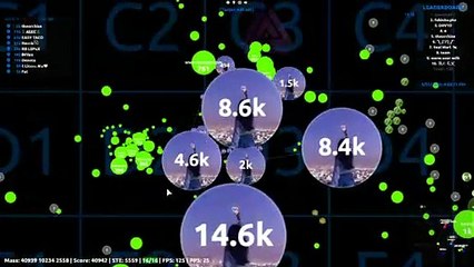 Agar.io - Win Compliation #1 by masutah (ORIGINAL)