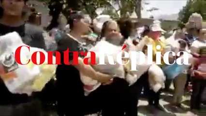 El CJNG presume entrega de despensas