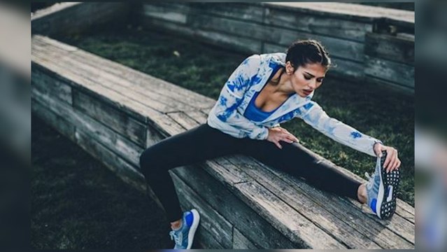 Sara Sálamo sigue entrenando en casa pese poder salir a correr fuera