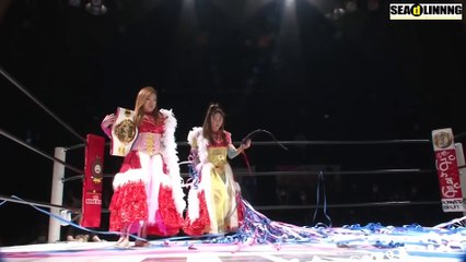 3_23新木場【メインイベント】中島安里紗&藤本つかさvs下田美馬&朱崇花【試合後マイク有り】--UMbdUypP88