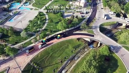 Trafik durdu yollar hayat buldu