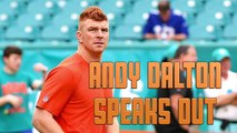 Andy Dalton Not Too Thrilled About Bengals' Post-Draft Release