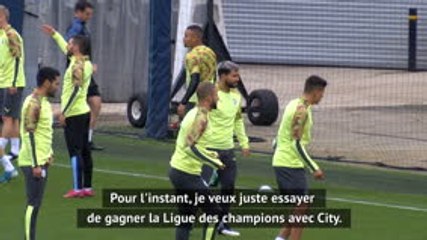Man City - Agüero : "Je veux gagner la Ligue des champions avec le club"