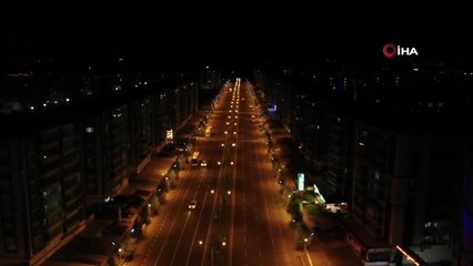 Diyarbakır, gece hayalet şehre döndü