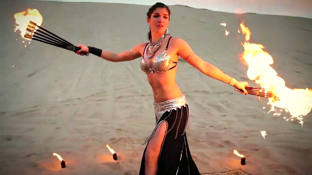 [FIREMAGIC.HU] - Fire belly dance show