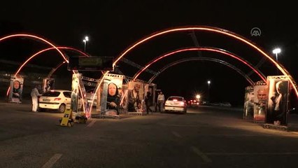 İran'da koronavirüs endişesiyle, açık hava sinemaları yeniden popüler oldu