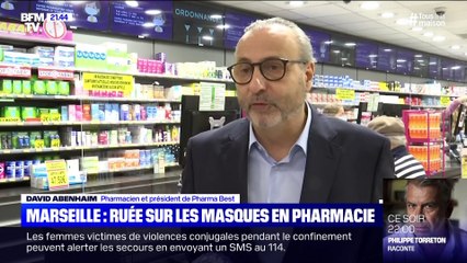 Ruée sur les masques en pharmacie à Marseille - 02/05