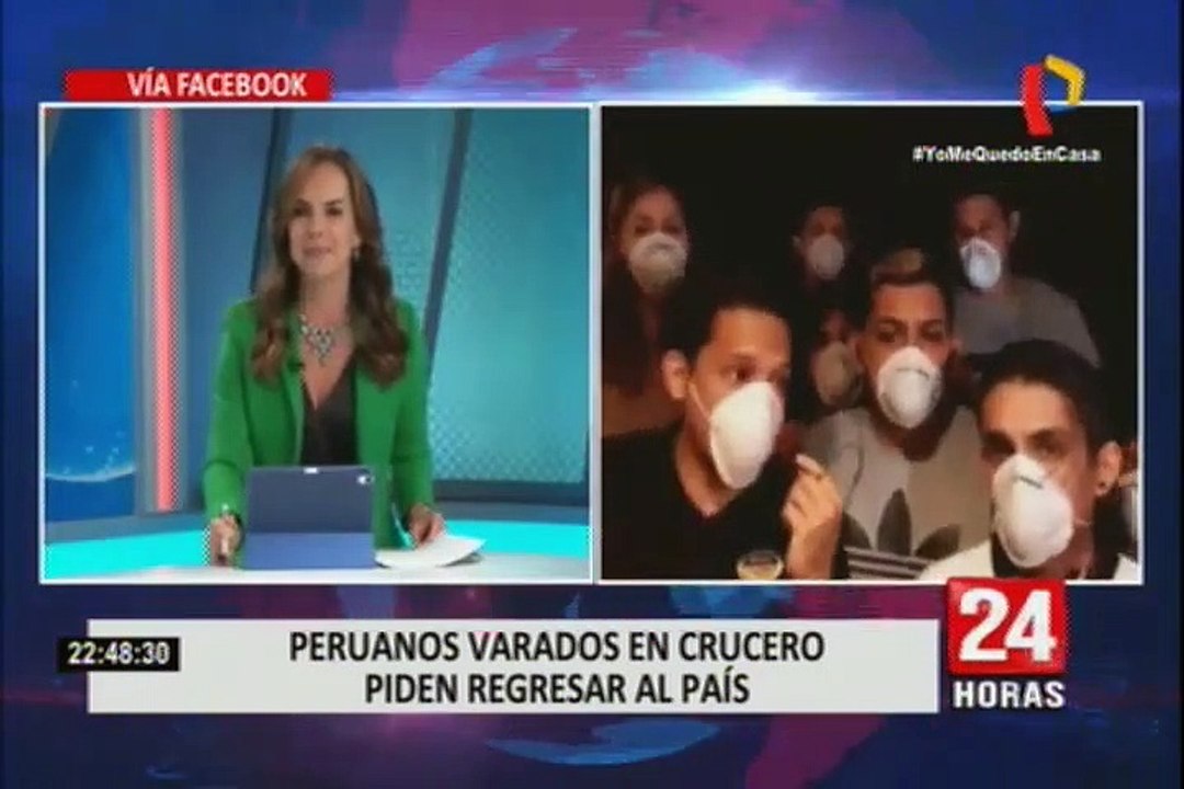 Bahamas: peruanos varados en un crucero piden regresar al país