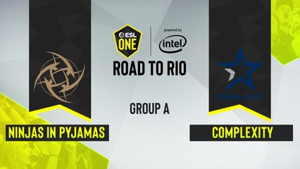 CSGO - Ninjas in Pyjamas vs. Complexity [Vertigo] Map 2 - ESL One Road to Rio - Group A - EU