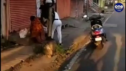புதுச்சேரியில் நெகிழ்ச்சி.. மாற்றுத்திறனாளி பெண்ணுக்கு உதவிய பெண் காவலர்..சபாஷ் செண்பகவல்லி - வீடியோ