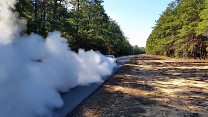 Mustang Burnouts, Drifts, and Fly-By Compilation